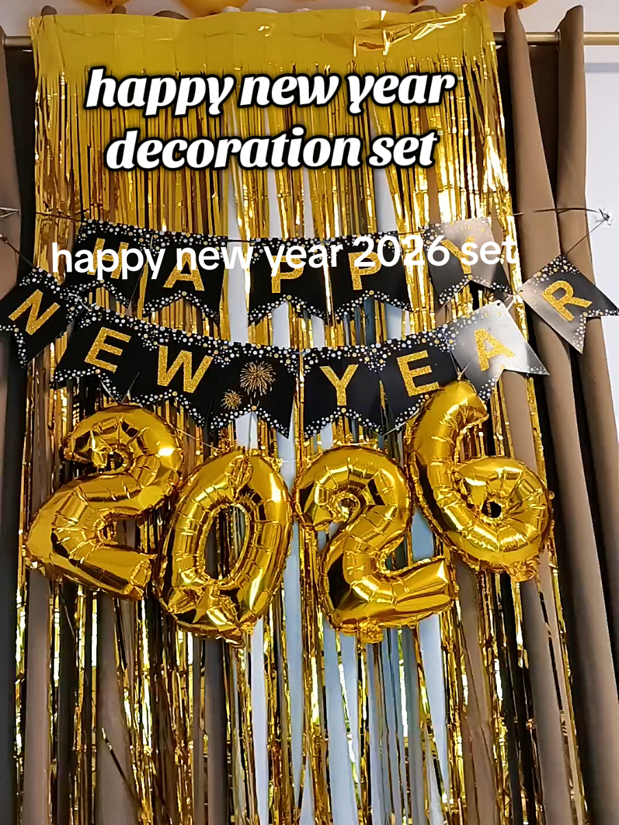 happy new year decor set 2026 #happynewyear  #newyeardecor  #happynewyear2026 
