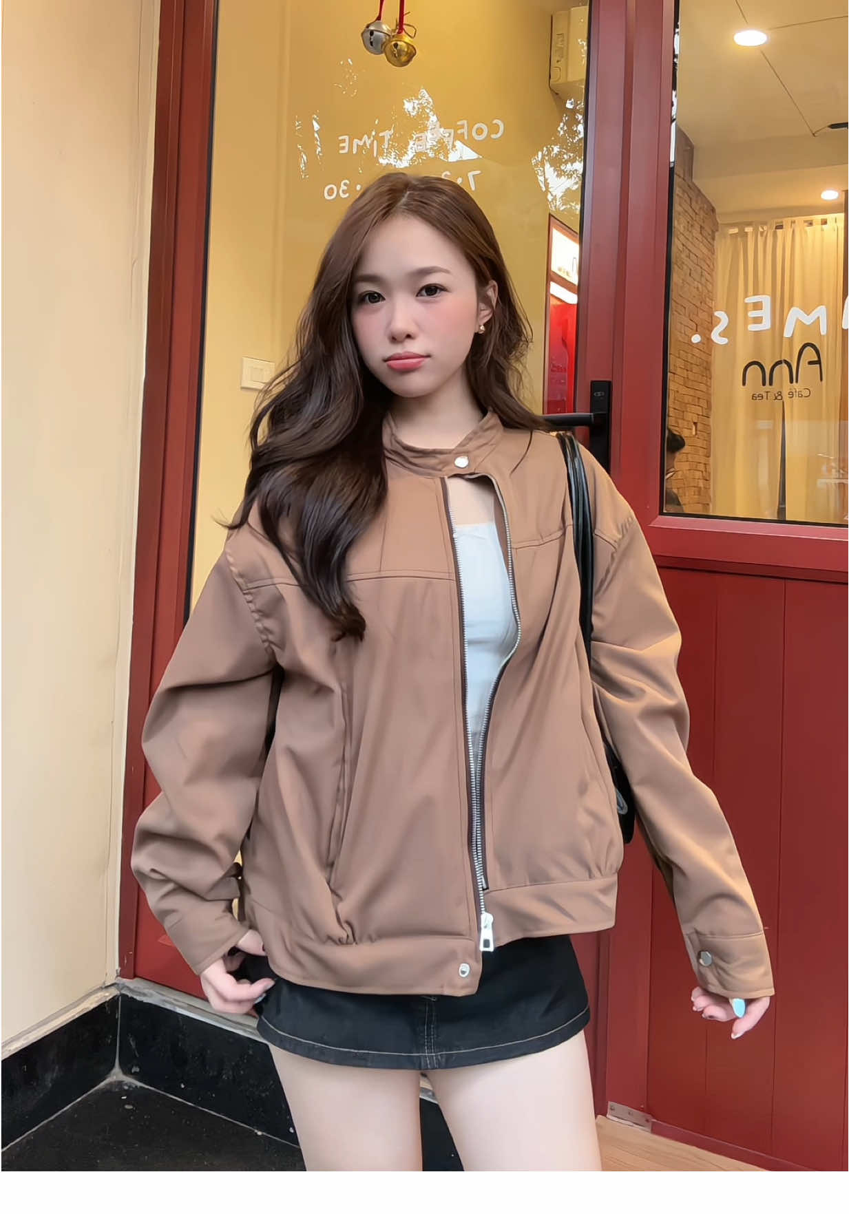 Outfit check 🤎 #OOTD #outfitideas #dailyoutfits #outfitinspo #phoidoxinh  