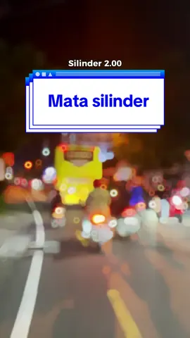 Huhu banyak cahaya2 bocor rasanya🥹 #silinder #malam #minus #kacamata #matasilinder