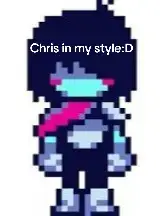 я рисовала это очень давно, но думаю это заслуживает внимания 😳 #art #deltarun #крис #undertale #kris 