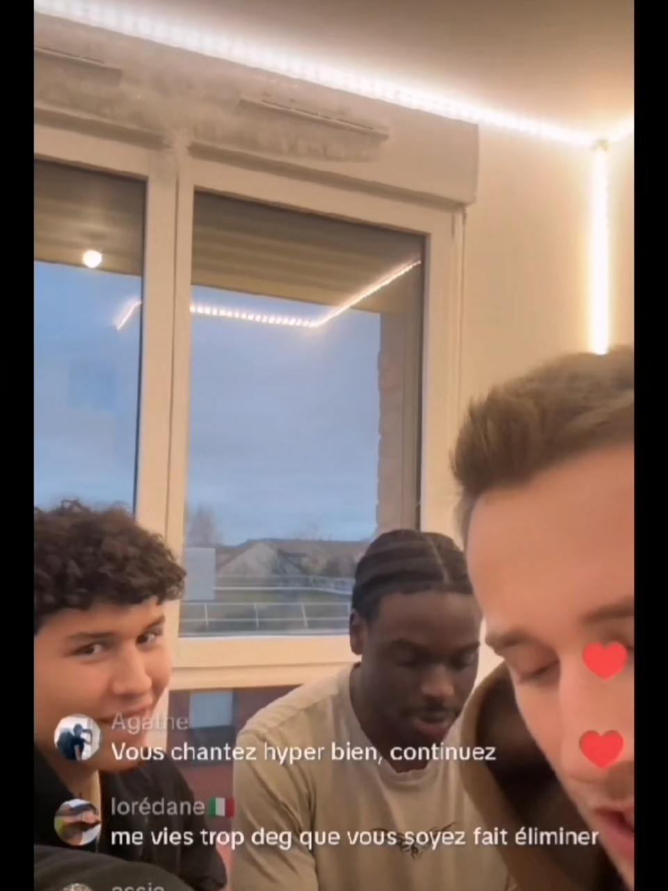 Go sur le live de Noah avec Medhi et Théo #live #staracademy #noah #medhi #theocamion 