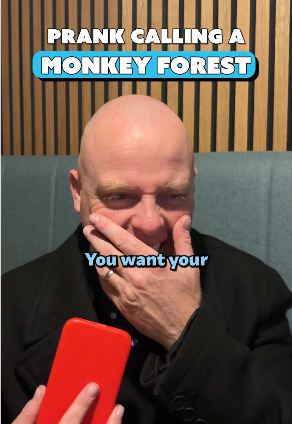 Prank calling a monkey forest 🙊 #prankwars #pranked #prankwar #prankvideos #comedyskit 