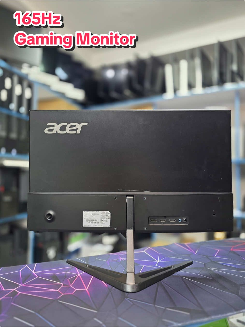 Acer RG241Y-Gaming monitor                                             SPECS: 24 inch Full HD, Display/2 hdmi, 165hz - Refresh Rate, Super sleek !! price: ksh 14999🇰🇪 📍COOKIE HOUSE,5th floor suite 501 📲📞07.16.46.48.56 #gamingmonitor #165hzmonitor 