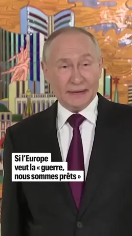 « Nous sommes prêts » si l’Europe veut la « guerre ». Le président russe a critiqué ce mardi les récentes positions de l’Union européenne sur la guerre en Ukraine, alors que des négociations sont en cours avec Washington pour mettre fin au conflit entre Moscou et Kiev.