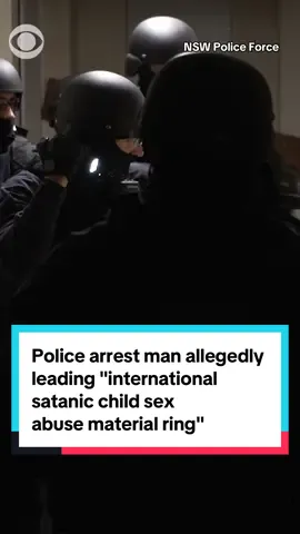 Police in Australia said they've arrested a man who is accused of leading an 