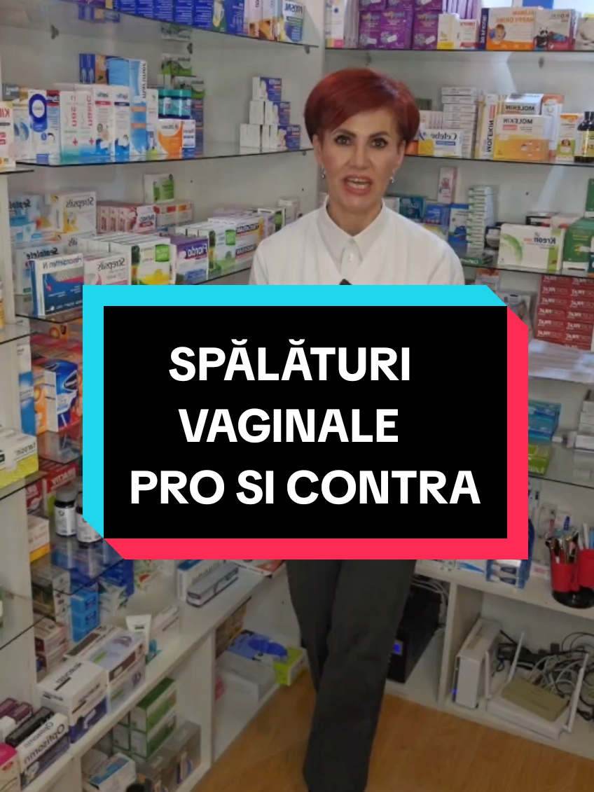 Spălături vaginale, pro si contra... #farmacia #Anastoria #flora #probiotics #gel 