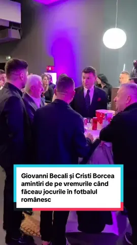 Giovanni Becali și Cristi Borcea amintiri de pe vremurile când făceau jocurile în fotbalul românesc #exclusiv #documentar #prosport #fotbal 