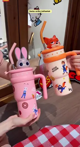 Hqua up Blindbox trộm vía đc hưởng ứng nhiệt tình quá nên sốp lên thêm ly đựng nước siu cute cho khak iu nữa đây ạa #zootopia #judyandnick #disney #binhnuoc #viral 