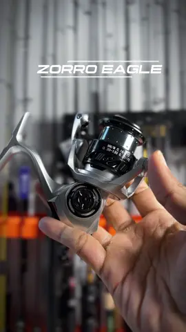 One piece power handle, SW, shallow spool. Reel pancing Zorro Eagle. #reelpancing #reelpowerhandle #reelsw #zorroeagle 