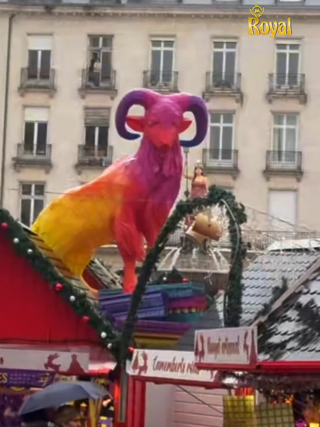 Le voyage en hiver de Nantes VS Le marché de Noël de Colmar ❄️🎄🌟  #motiveroyal #marchedenoel #colmar #nantes #noël 
