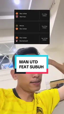 3 game ni boleh sambung Subuh berjemaah 😂. #fyp #fypシ #manchesterunited #epl #4am 