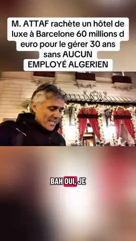 🚨 SCANDALE DE L'ARGENT PUBLIC ! Rachid Nekkaz révèle : le Ministre des Affaires Étrangères a claqué 60 millions d'euros pour un palace à Barcelone. ❌ Le pire ? Aucun Algérien n'y travaille. C'est l'argent de l'Algérie, pas de leurs poches ! 🇩🇿💸#algérie #dz #tiktokdz #maroc #rachidnekkaz 