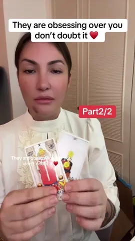 They are obsessing over you don’t doubt it ♥️ part two tarot reading #foryiu #tarotreading 