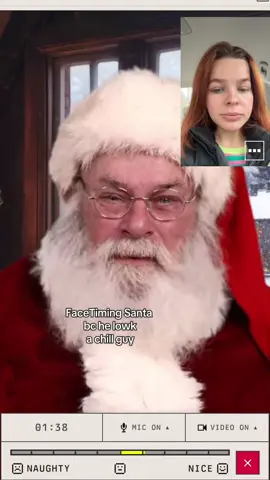 Tavus ai Santa and I 🤞🏼 #santa #christmas #tavus #ai #fyp 