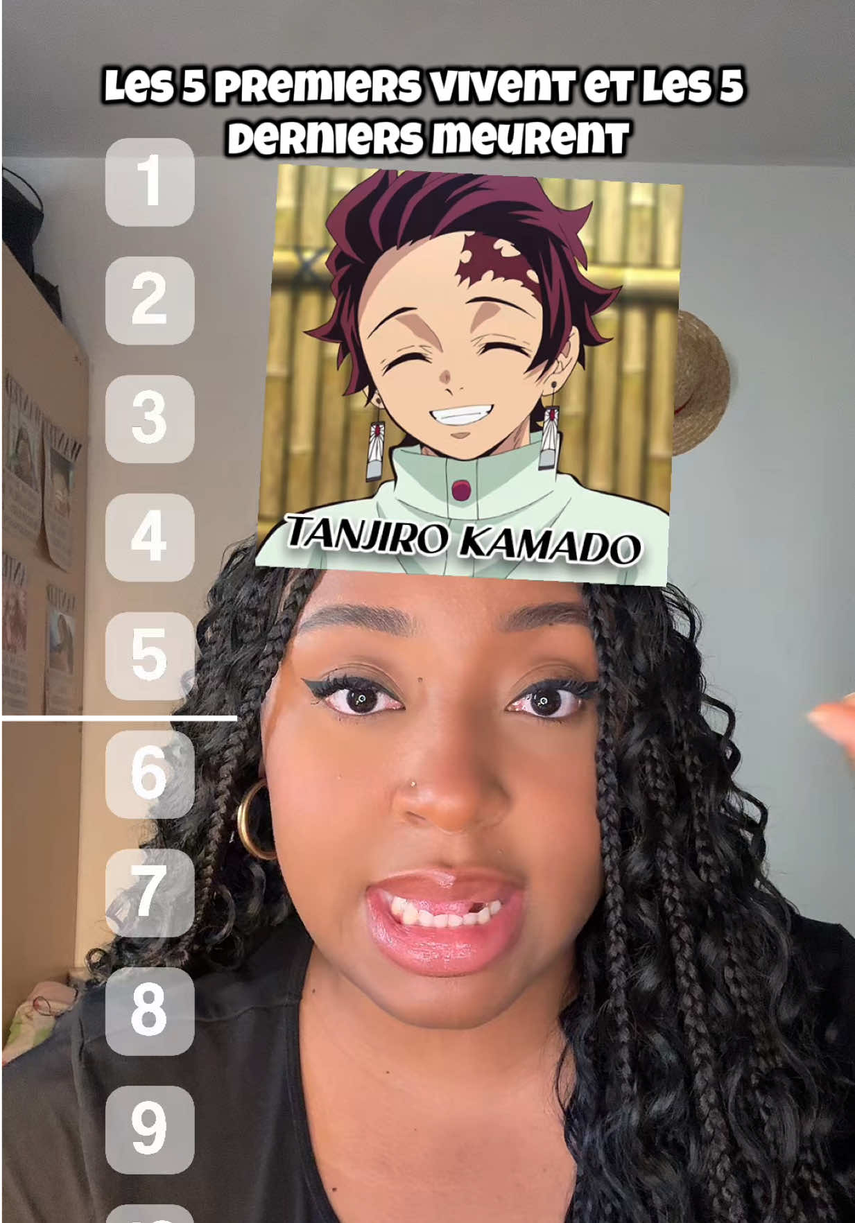 5 personnes vivent / 5 personnes meurent ! Concept de @LN 🍵 🫶 #demonslayer #animefyp #manga #fyp 