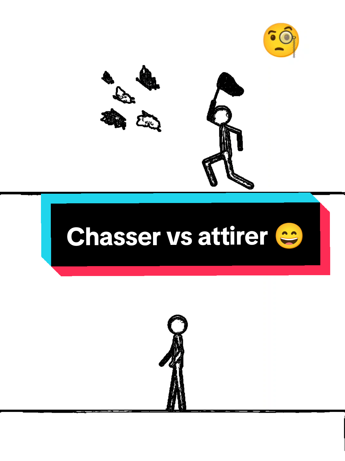 Quand tu chasse ce tu veux avoir ou obtenir tu perd du temps et de l'énergie pour rien donc cherchez à trouver un moyen d'attirer la chose. #motivation #pourtoi #travail #attire #chasse 