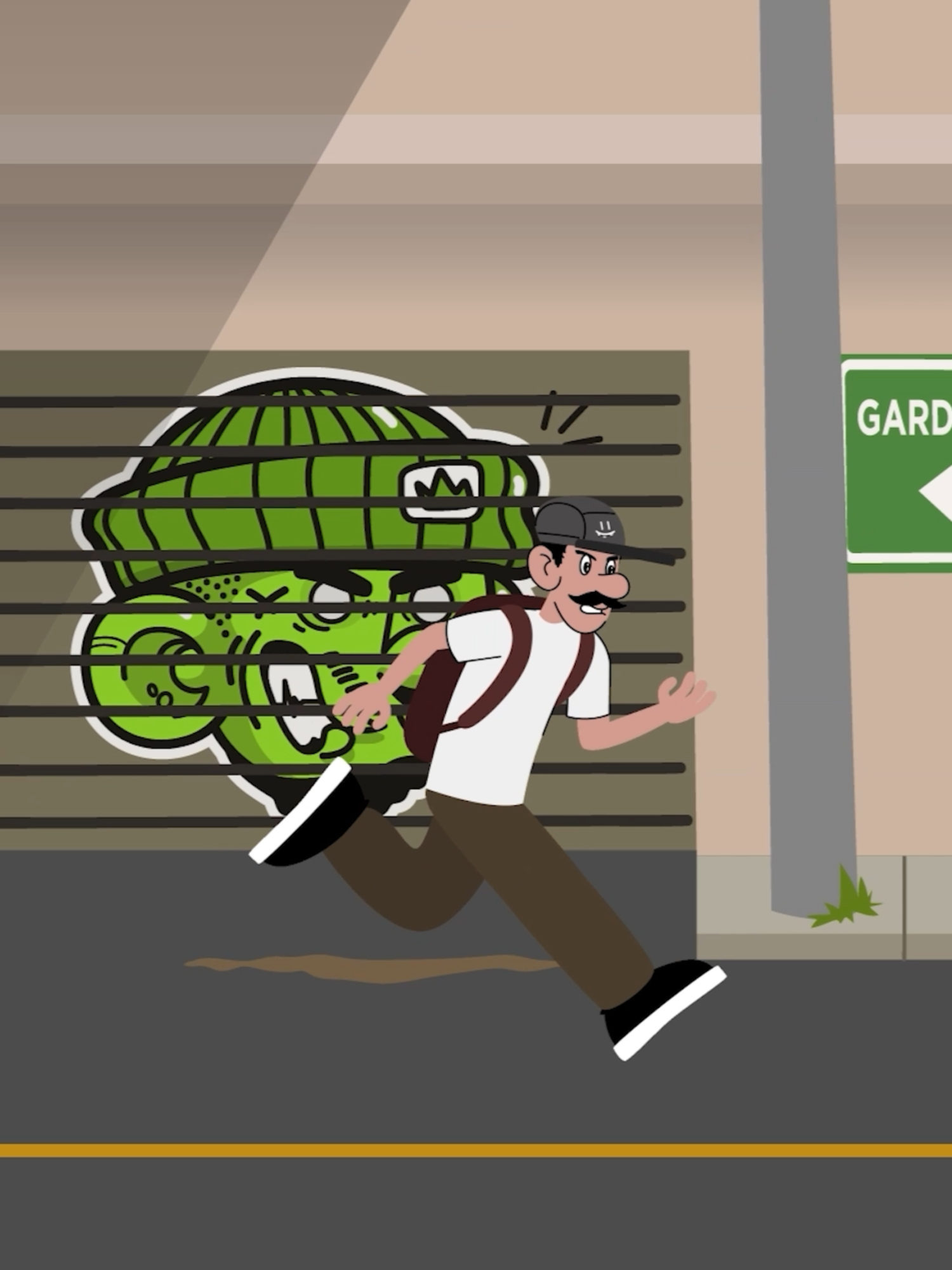 EP2 da animação que produzi para o Gardpam - Parte1 #animação #graffiti #fyp #animaçãoengraçada #animation