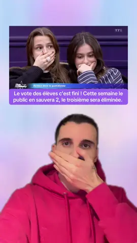 Le vote des élèves c’est fini ! Cette semaine le public en sauvera 2, le troisième sera éliminée.  #staracademy #onregardequoi 