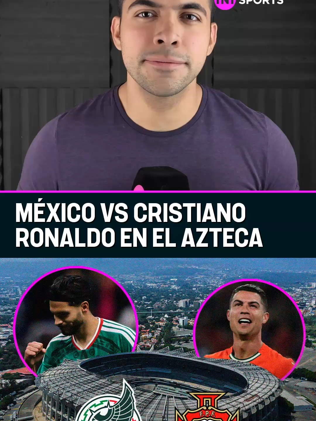 ¡#CristianoRonaldo jugará en #Mexico! 😍🇲🇽 Ya es oficial, El Tri enfrentará a Portugal el próximo 28 de marzo en la reinauguración del #EstadioAzteca. 🏟️ #TikTokDeportes #FIFA