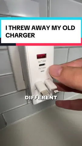 Makes charging SO much more organized #organization #homeimprovement #organizedhome #wallcharger #phonecharger 
