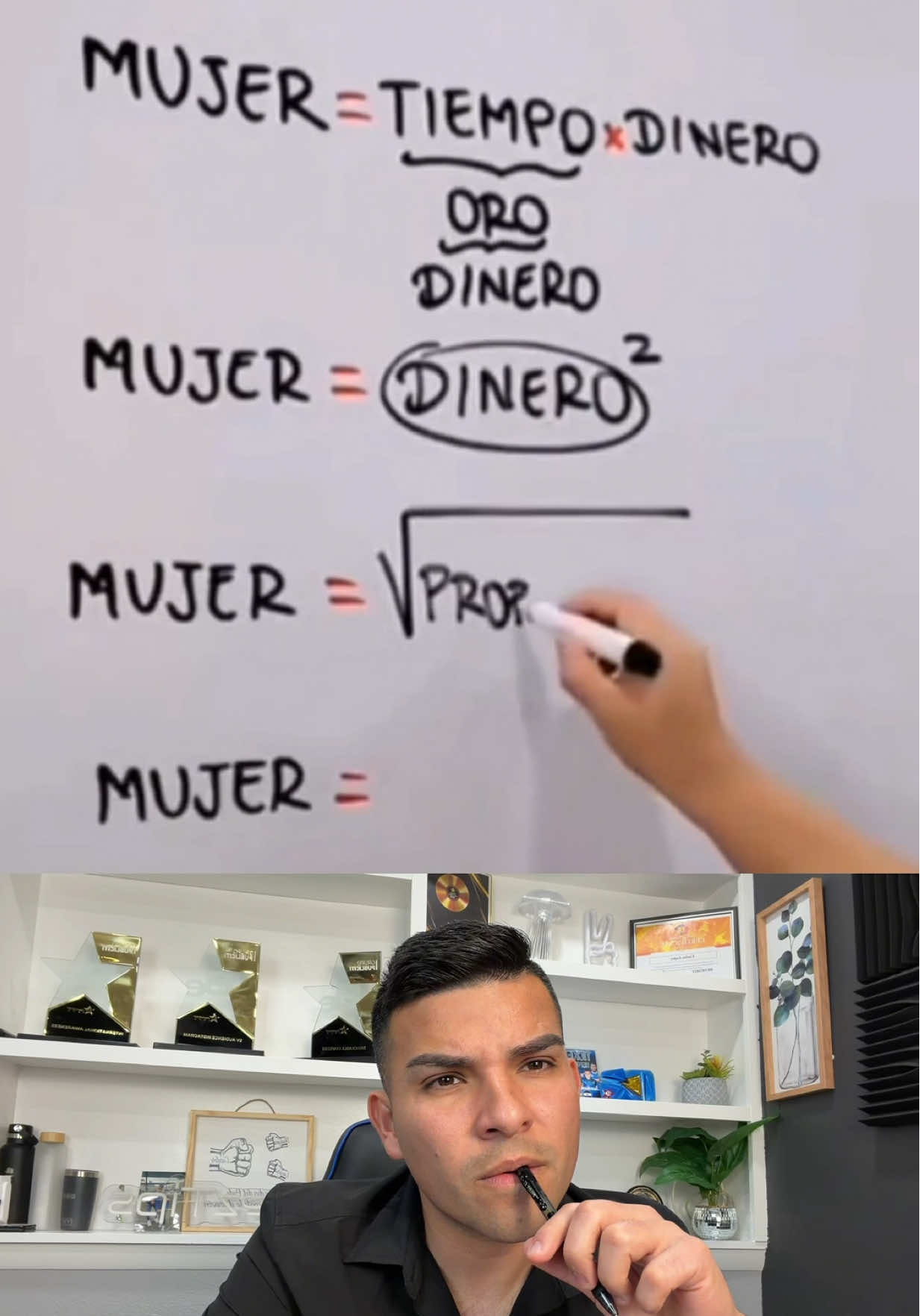 Alguien más sabía esta ecuación? #tipsandtricks #mujer #matematicas 