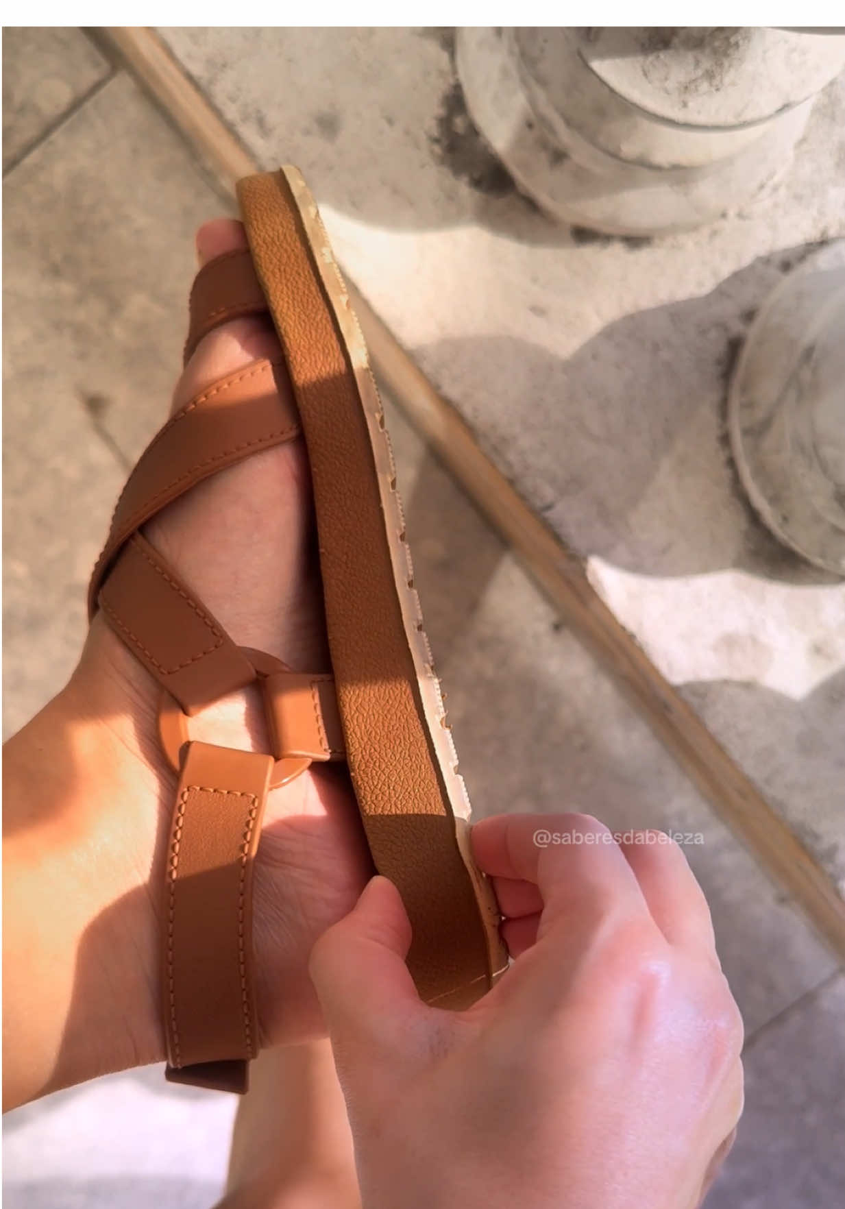 Não tem opção melhor de papete pro verão 🤎✨ #papete #sandaliafeminina #tiktokshopblackfridaybr #comprinhas #sandaliasfemininas 