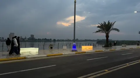 كورنيش يابه #الكوت #واسط #كورنيش_دور_المعلمين #سدة_الكوت #foryou 