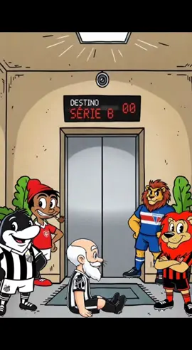 Elevador da série B está chegando! quem vc acha que vai descer! #brasileirao #cbf #serieb #brasileiraob #animacao 