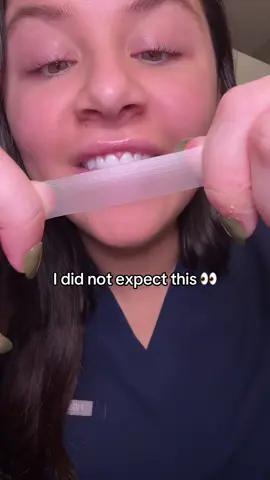 There is no reason to be stretching these white strips ! They are going to whiten your teeth if you do or not 😁#teethwhitening #whitestrips #tiktokshopholidayhaul #gurunanda #tiktokshopcreatorpicks 