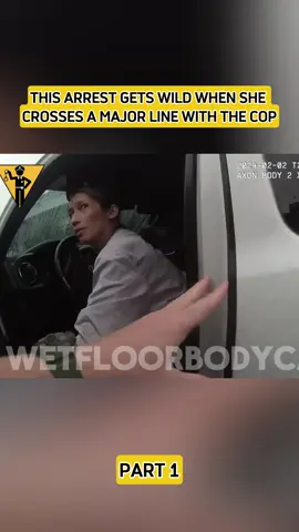 She Totally Snaps During Arrest—Then Does the Unthinkable to the Cop #Bodycam #Cops #Police #Foryou 