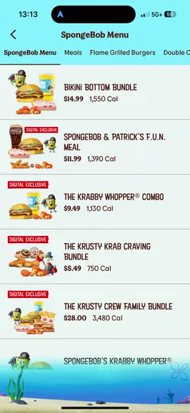 Lol this is so fun. #burgerking #spongebob #fyp