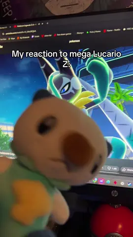 HATSUNE MIKU?!?!?? #pokemon #oshawott #lucario #hatsunemiku #pokemonlegendsza 