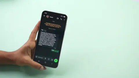 Easiest way to Copy & Paste on WhatsApp Android #foryourpage #foryoupage #viralvideo #viral #fyp 