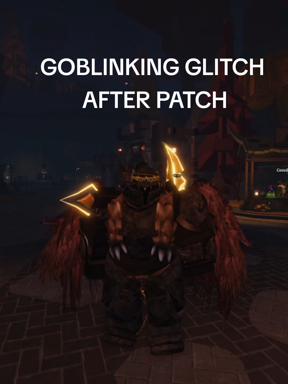 NEW GOBLIN KING SKIP #roblox #robloxfyp #theforge #viral 