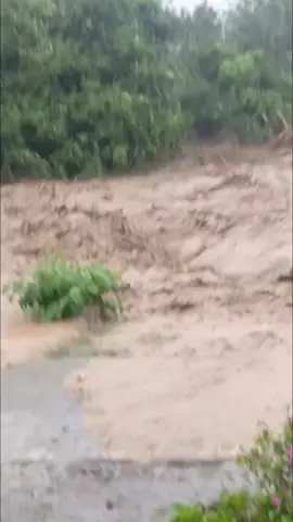 Detik-detik menegangkan ketika banjir bandang menyapu pemukim warga #detikdetik #banjir #banjirbandang #pemukiman #sumut 