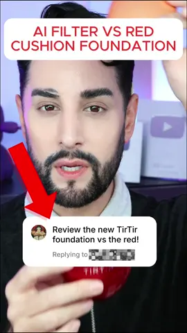 Here is the difference between the two most iconic MOST VIRAL @TIRTIR Inc. cushion foundations. I’ve had a few people ask to compare so here it is! In a nutshell, the difference between TirTir’s mask fit red cushion and the newer Mask Fit AI Cushion -  Mask Fit Red Cushion 🍎 = Full coverage, natural skin like finish, great for people who want full coverage but nothing too heavy.  Mask Fit AI Filter Cushion 🍊= Super full coverage, velvet matte finish, great for people with skin texture concerns like large pores and texture in general.     #tirtircushion #maskfitaicushion #tirtiraifoundation #cushionfoundation #kbeauty 