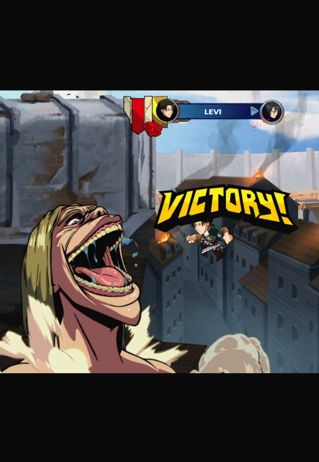 Credit to @Brawlhalla official twitch stream #brawlhalla #foryoupage #brawlhallacombos #AttackOnTitan #aot 