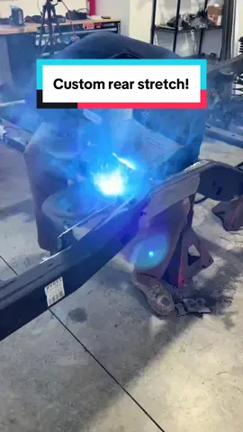 We’ve never seen stretched this way!  If you have let us know!  This was a fun process, definitely different.  @Nuntonstj #welding #fabrication #garage #diyproject #custom 