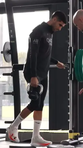 #All in. #Every #day #Achraf #Hakimi continues his individual rehabilitation work. 