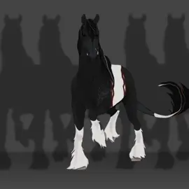 Asterisk 🙏 it has to do with his lore #horseartwork #horseartist #horseart 