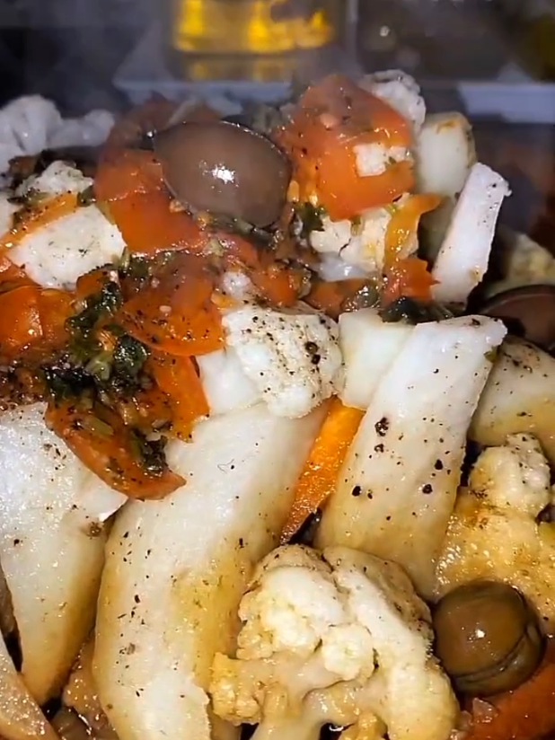 طاجين مغربي بالشفلور