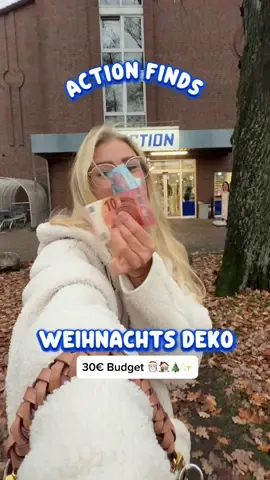 🎄🎅🏻 Schaffe ich es für 30€ ästhetische Weihnachtsdeko zu finden🥹? Was ist euer Favorit?😍  #action #xmasdecor #actiondeutschland #shopwithme #weihnachten   