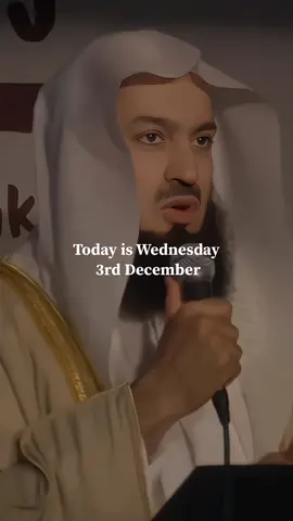 Today is Wednesday 3 December 🤍🙂 . . . . . #trustallah #peace #islamic_video #islam #newyear 