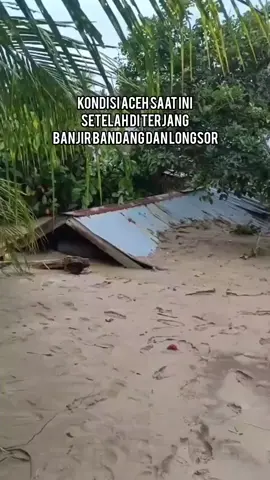 pasca banjir bandang di aceh utara