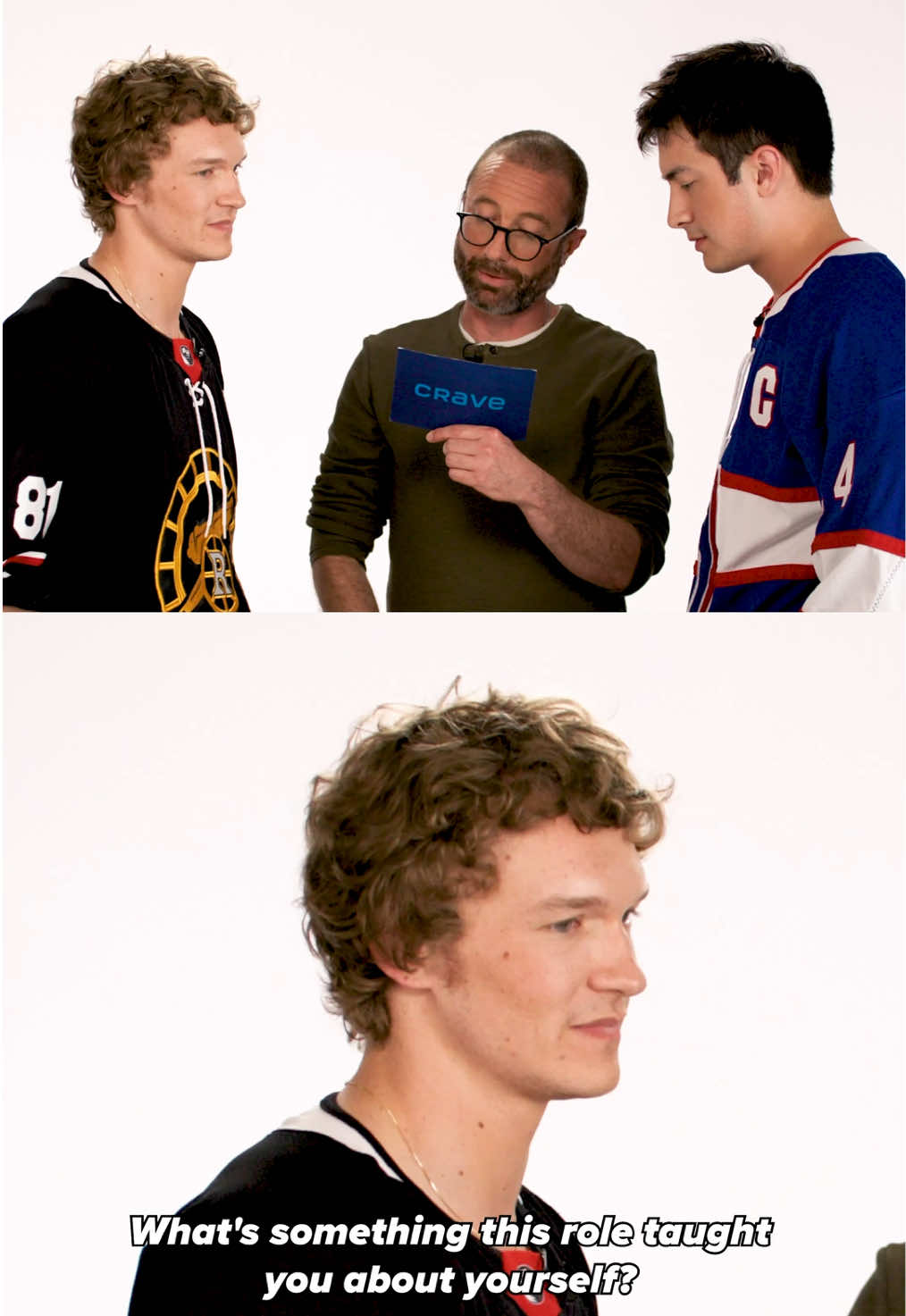 A very deep answer, Connor! 👏 Watch the full video on @cravecanada YT #HeatedRivalry