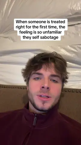 When you’ve only known chaos, peace feel dangerous. Self sabotage isn’t rejection, it’s fear. #pyschology #selfsabotage #traumaresponse 