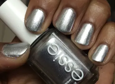 #silver #nailpolish #fyp