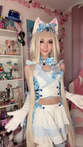 abt to watch the new stranger things im so excited #ccinnabunii #vanilla #vanillacosplay #nekopara #cosplay 