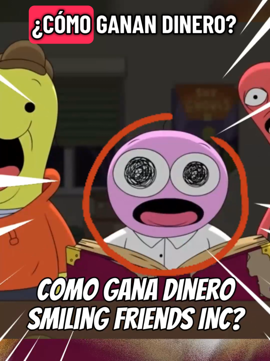 ¿Cuánto dinero ganan los Smiling Friends? Dicen ser sin fines de lucro, pero… Glep tiene una mansión  Charlie compra arte carísimo Entonces, ¿de dónde sale el dinero? En este video te explico la teoría 👀 #smilingfriends #mrboss #mrfrog 