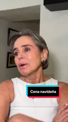 Mi familia poniéndose de acuerdo para la cena navideña 